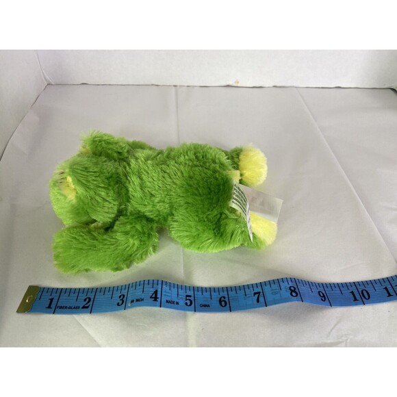 Floppy Frog Plush Stuffed Animal Green Toy - Picture 7 of 7